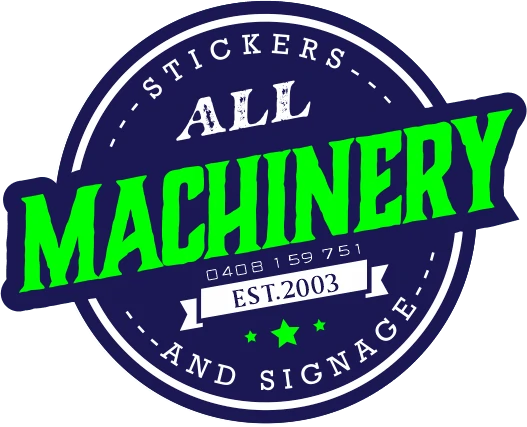 All Machinery Safety Stickers Excavators Cranes Rollers Loaders ...